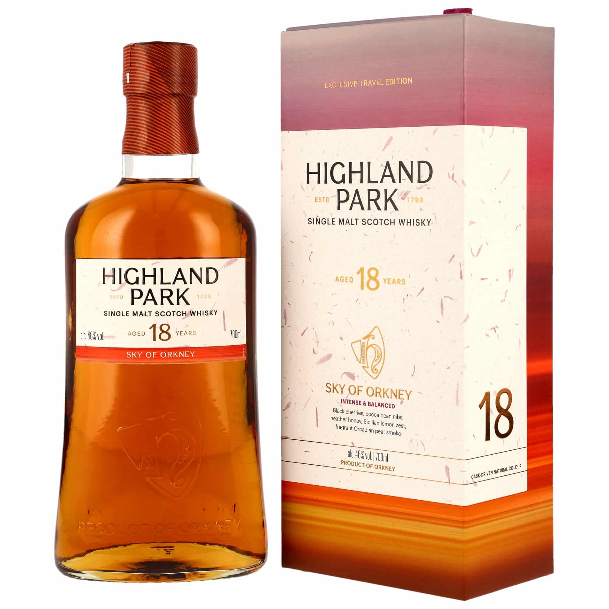 Highland Park 18 Jahre – Sky of Orkney – 46,0%