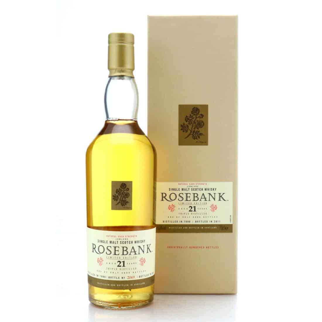 Rosebank 1990/2011 – 21 Jahre – Natural Cask Strength – 53,8%