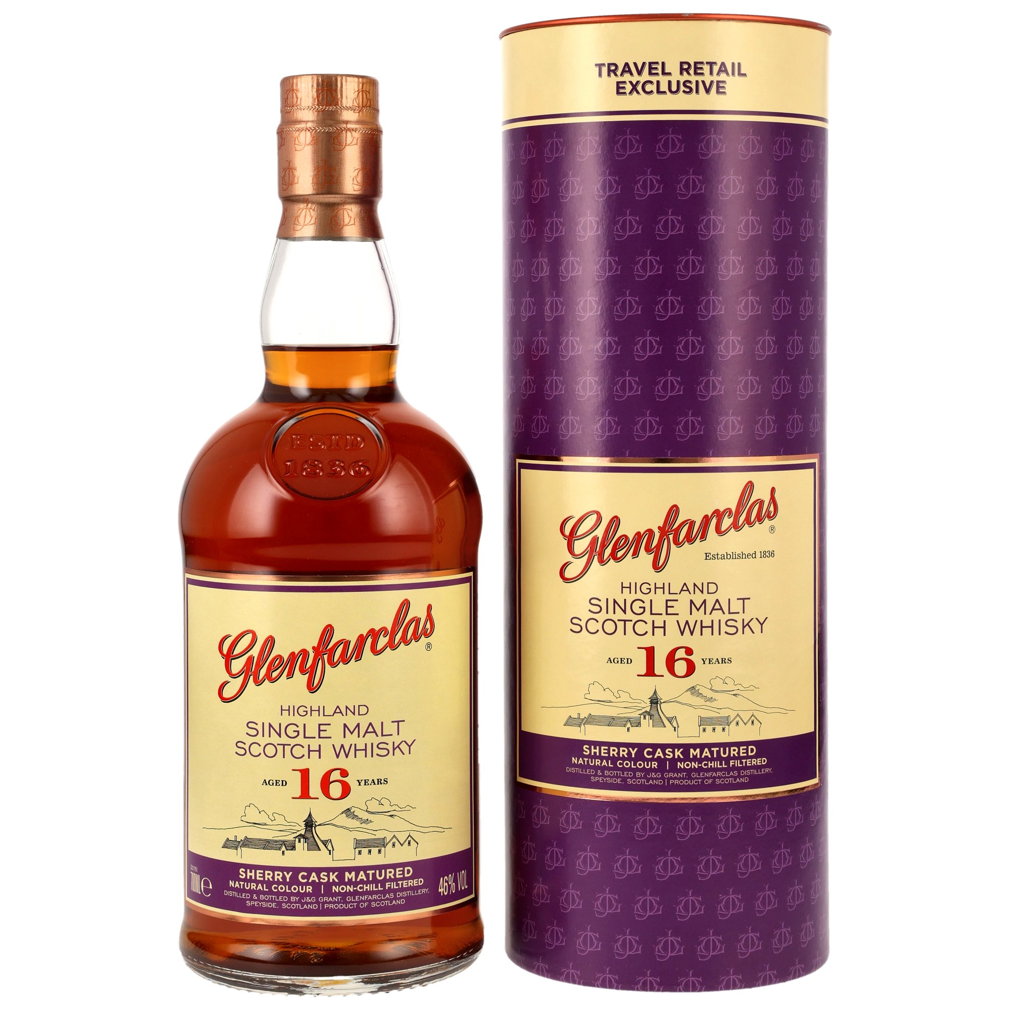 Glenfarclas 16 Jahre – Sherry Casks – 46,0%