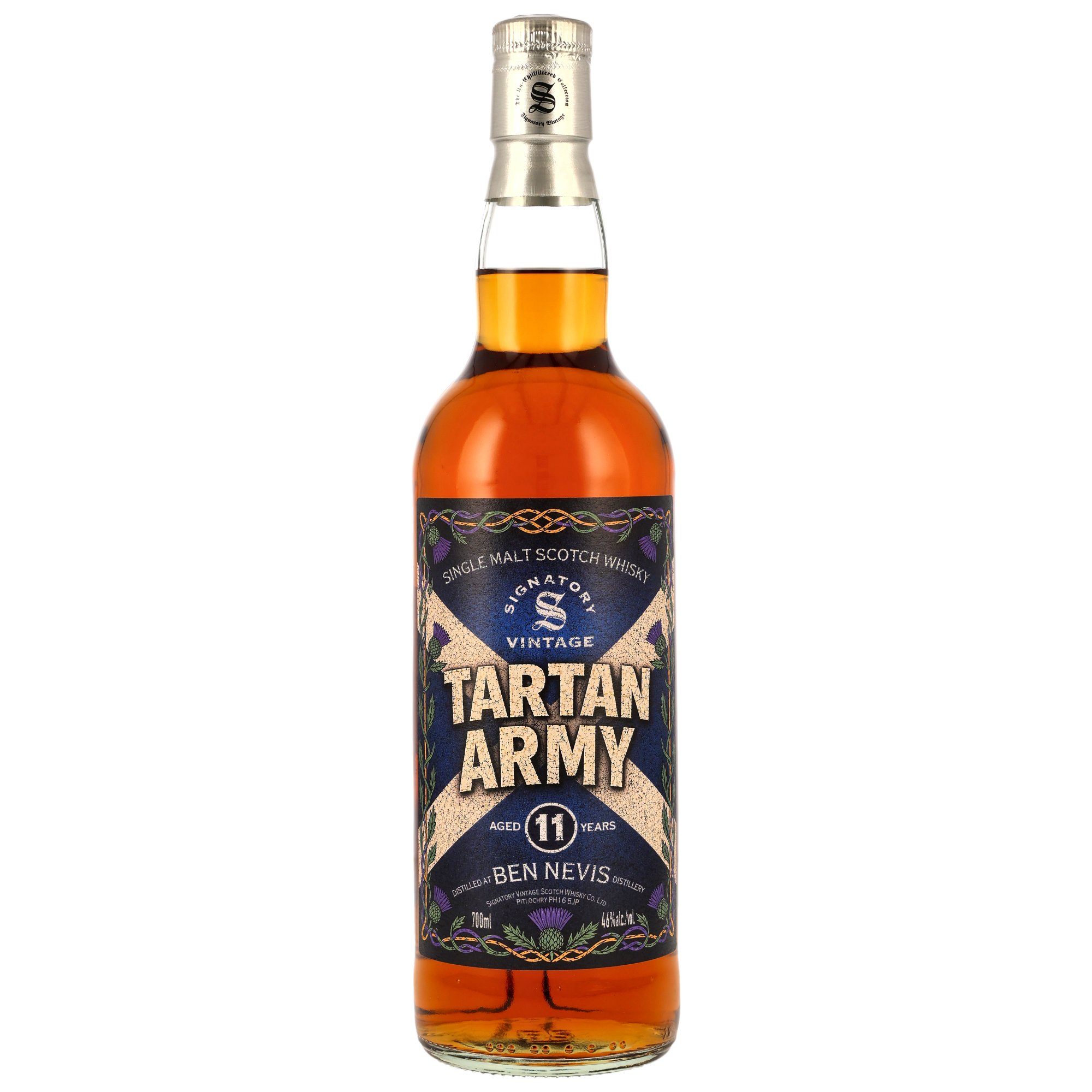 Ben Nevis 11 Jahre – Tartan Army Signatory – Sherry Casks – 46,0%