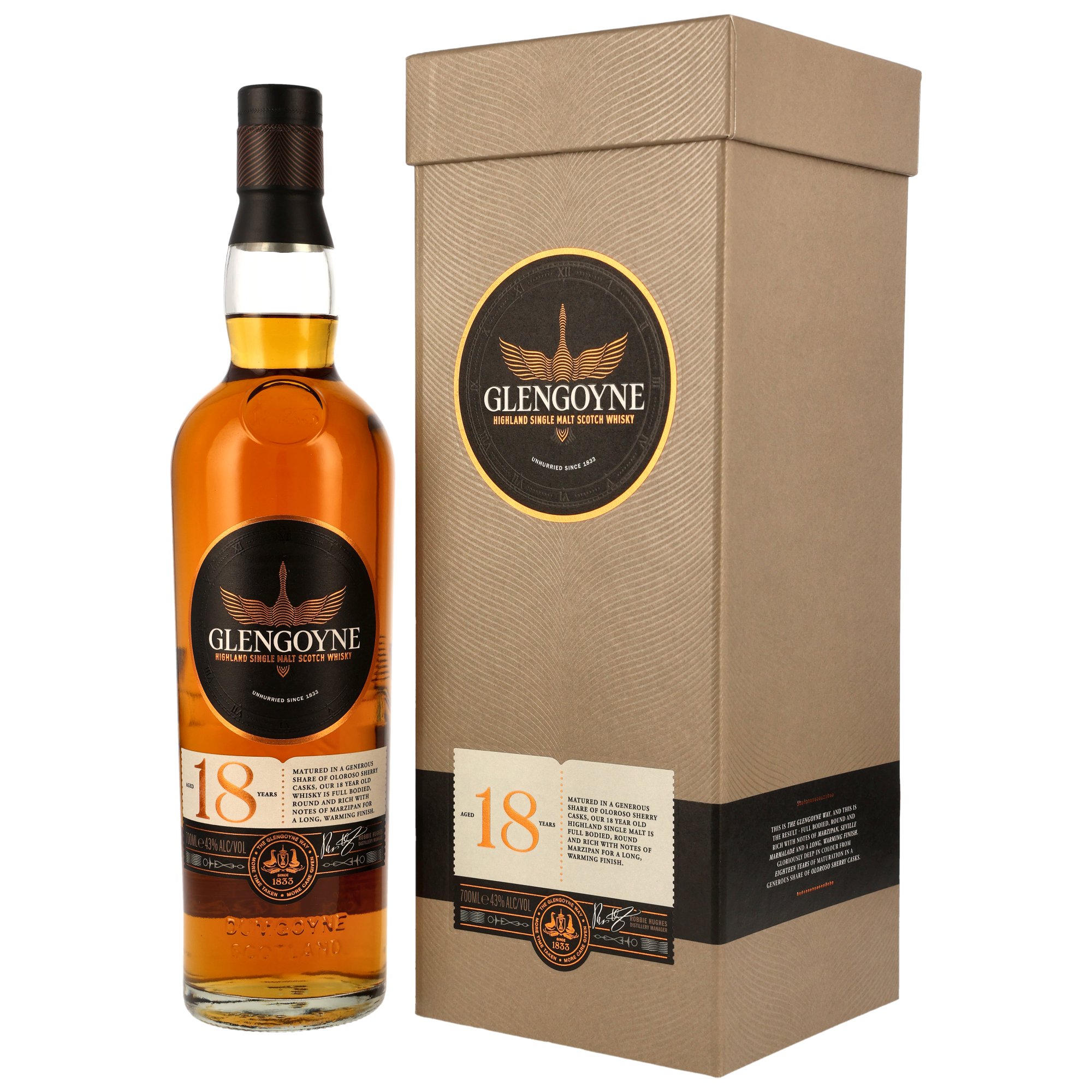 Glengoyne 18 Jahre – 43,0%