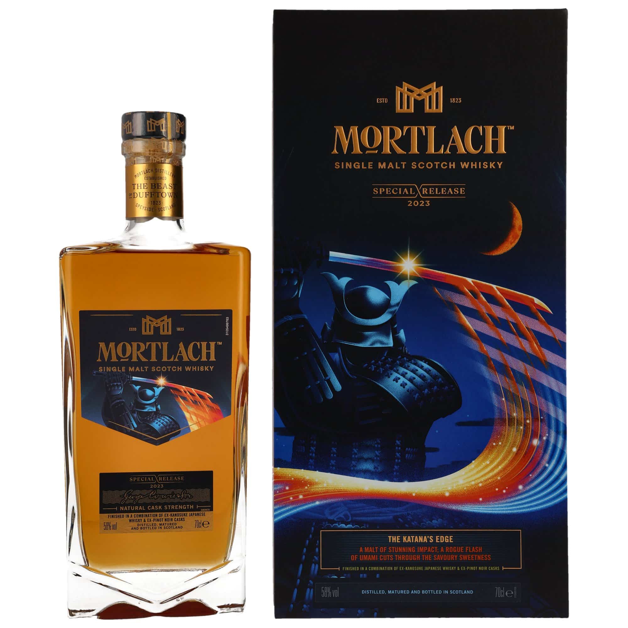 Mortlach The Katana's Edge – Diageo Special Releases 2023 – 58,0%