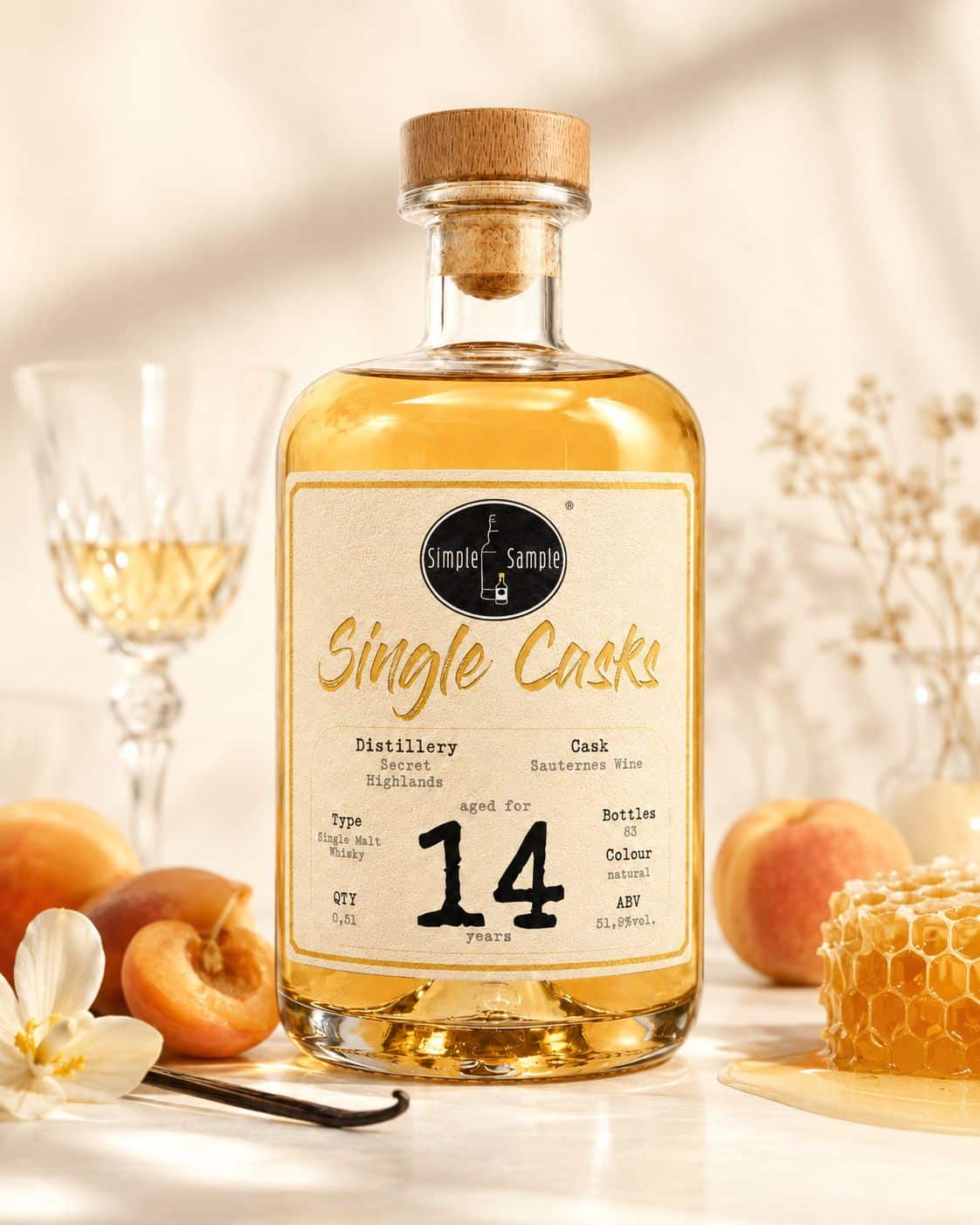Simple Sample Single Cask Detail