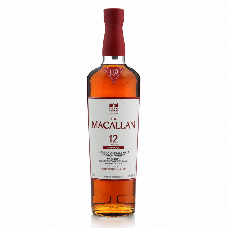 Macallan 12 Jahre – Sherry Oak Collection 110 Proof – Sherry Seasoned European Oak – 55,0%