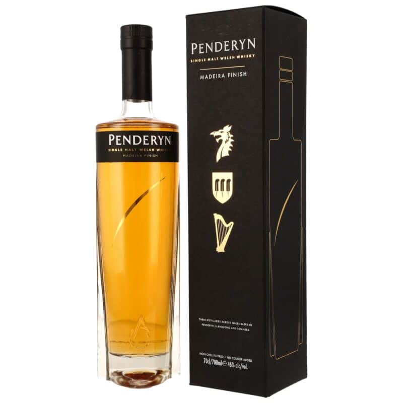 Penderyn Madeira Cask Finish – Gold Range – 46,0%