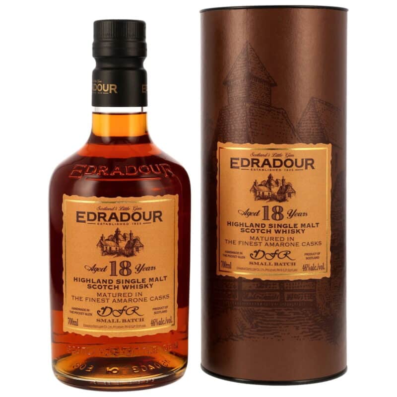 Edradour 18 Jahre – First Fill DFR Amarone Casks – 46,0%