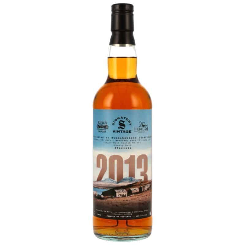 Bunnahabhain Staoisha 2013/2026 – 12 Jahre – Signatory Vintage, Nectar & Kirsch – Sherry Butt #900018 – 55,0 % vol.