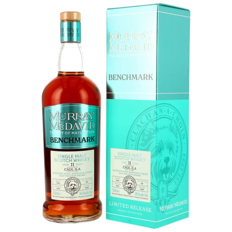 Caol Ila 2014/2026 – 11 Jahre – Murray McDavid Benchmark – Madeira Wine Barrique Finish #2100638 – 56,5%