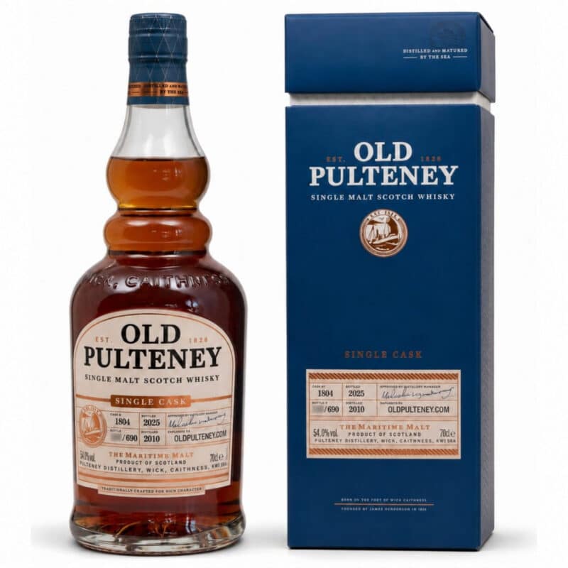Old Pulteney 2010/2025 – Single Cask #1804 – 54,0 %