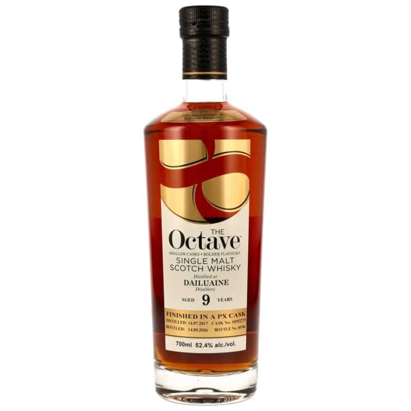 Dailuaine 2017/2026 – 9 Jahre – Duncan Taylor The Octave – 50th Anniversary Kirsch Import – PX Sherry Octave Finish #10952275 – 52,4 %