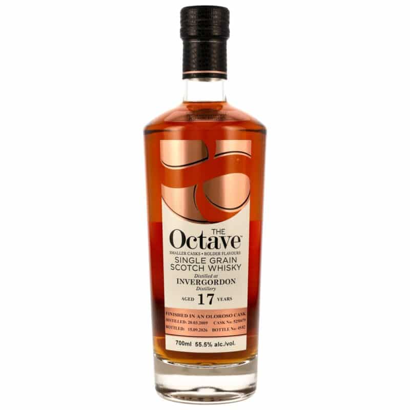 Invergordon 2009/2026 – 17 Jahre – Duncan Taylor The Octave – 50th Anniversary Kirsch Import – Oloroso Sherry Octave #5250479 – 55,5 %