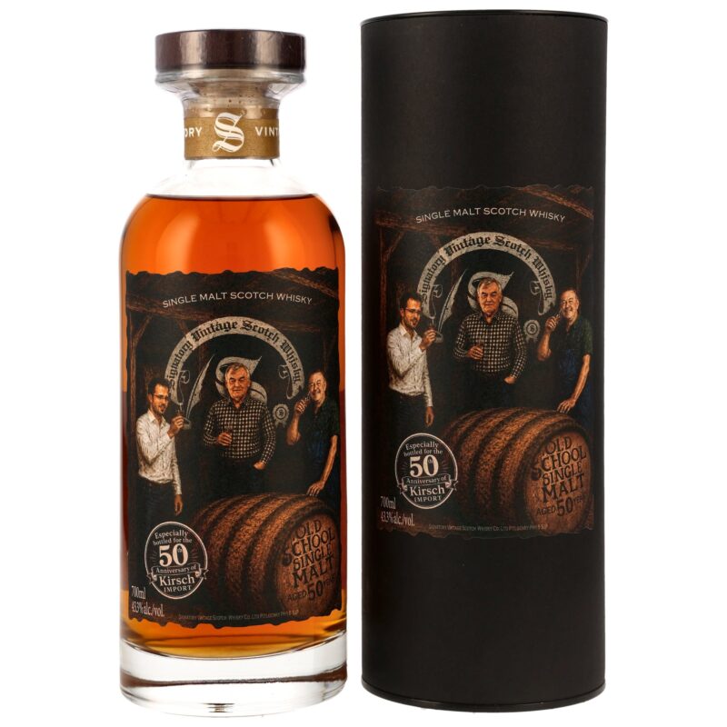 Old School 1976/2026 – 50 Jahre – Signatory Vintage 50th Anniversary Kirsch Import – 43,3 %
