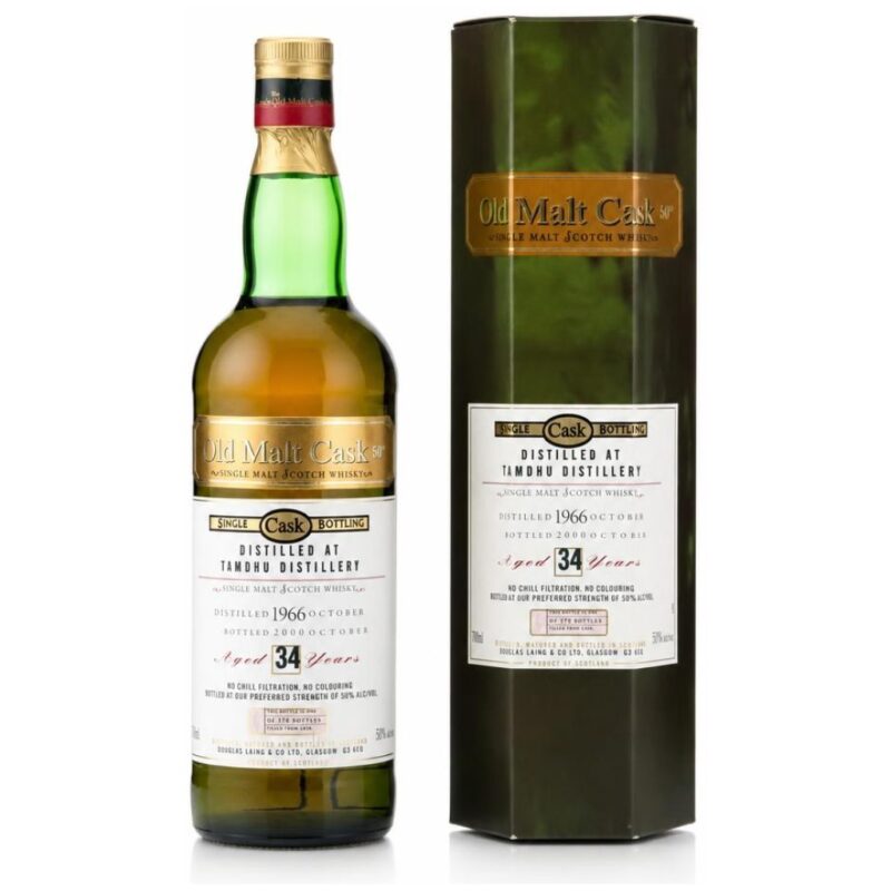 Tamdhu 1966/2000 – 34 Jahre – Douglas Laing Old Malt Cask – Sherry Cask – 50,0%