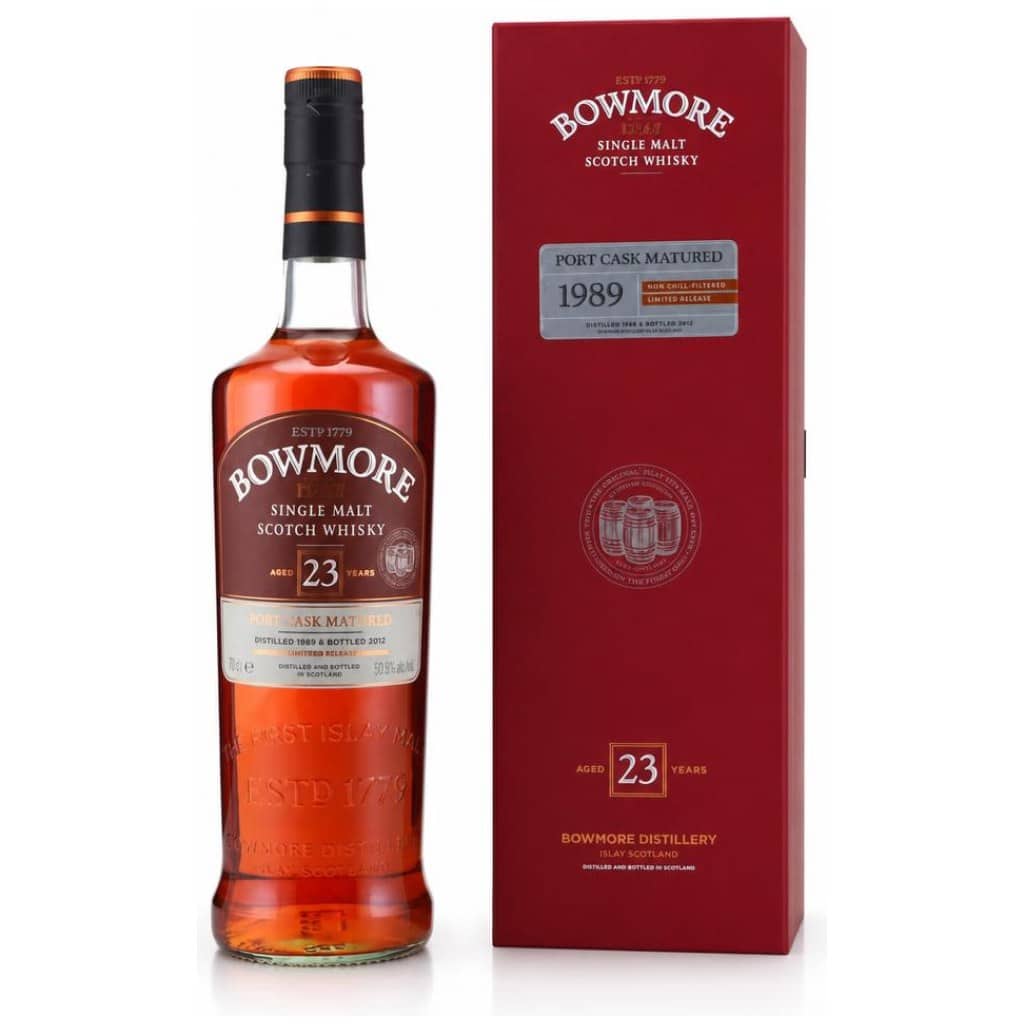 Bowmore 1989 - 23 Jahre - Port Cask Matured - 50,8%
