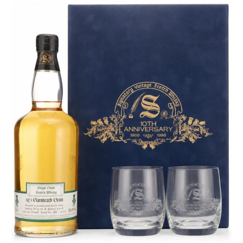 Garnheath 1973/1998 – 24 Jahre – Signatory Vintage 10th Anniversary – Fass #393688 – 56,8 %