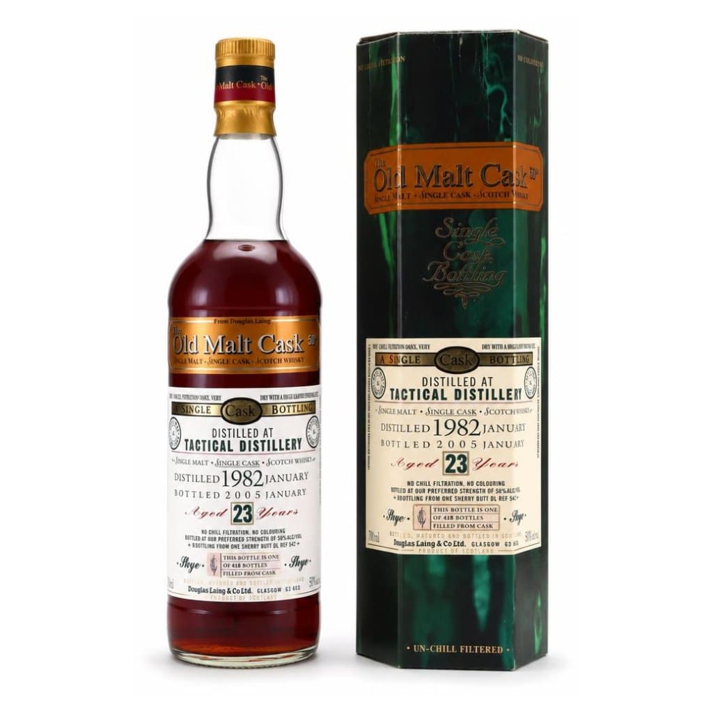 Talisker Tactical Distillery 1982/2005 - 23 Jahre - Douglas Laing - Refill Hogshead #489 - 50,0% – 2cl Rare Dram