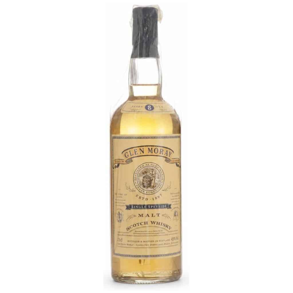 Glen Moray – 8 Jahre – 1990er-Abfüllung – 43,0 %