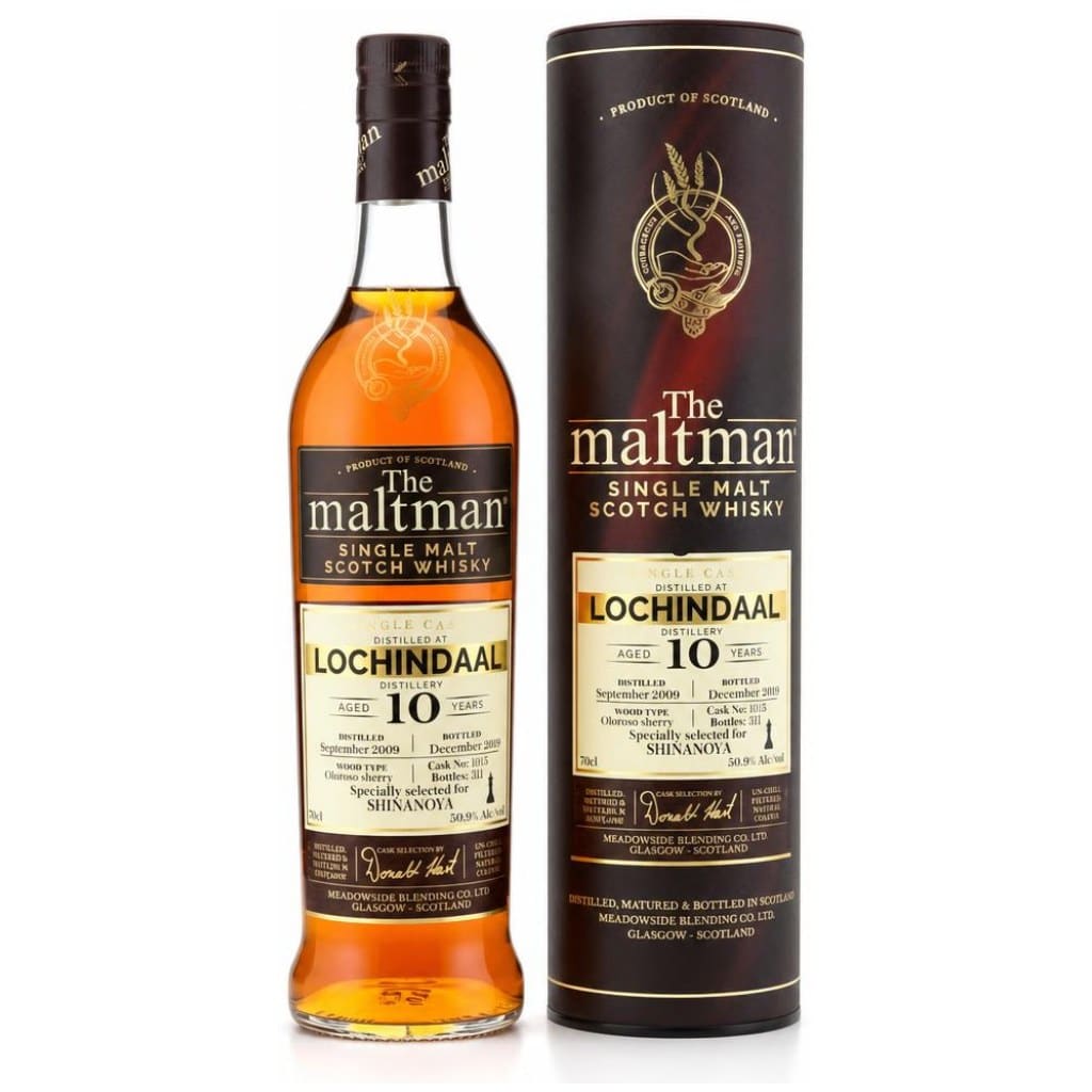 Lochindaal (Bruichladdich) 2009 - 10 Jahre - The Maltman - Oloroso Sherry - 50,9%