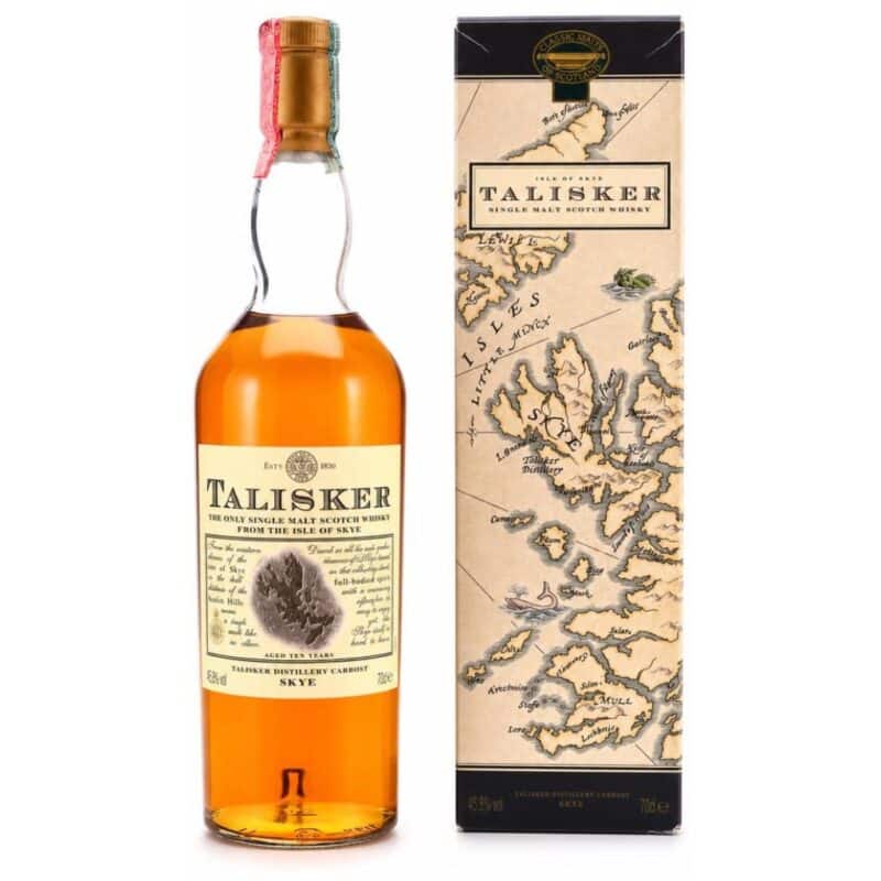 Talisker 10 Jahre – Classic Malts – Label 2000–2005 – 45,8%