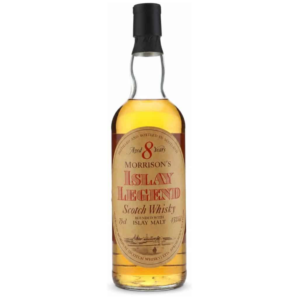 Morrison's Islay Legend 8 Jahre - 1980er - 43,0%