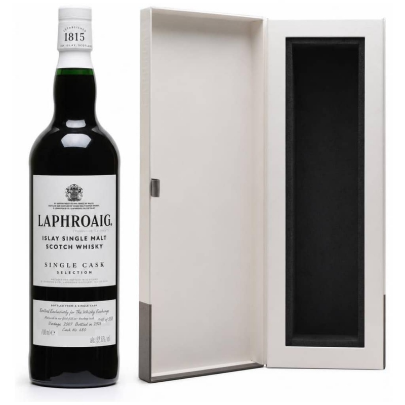 Laphroaig 2007/2026 – 19 Jahre – The Whisky Exchange – First Fill Sherry Butt #680 – 52,6%