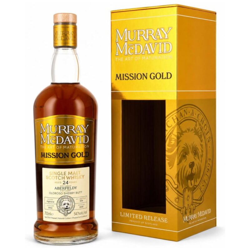 Aberfeldy 2002/2026 – 24 Jahre – Murray McDavid Mission Gold – Oloroso Sherry Cask – 54,1 %