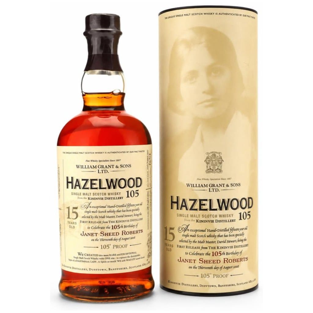 Hazelwood '105'- 15 Jahre - Inaugural Release - 1st Fill Sherry Casks - 52,5%