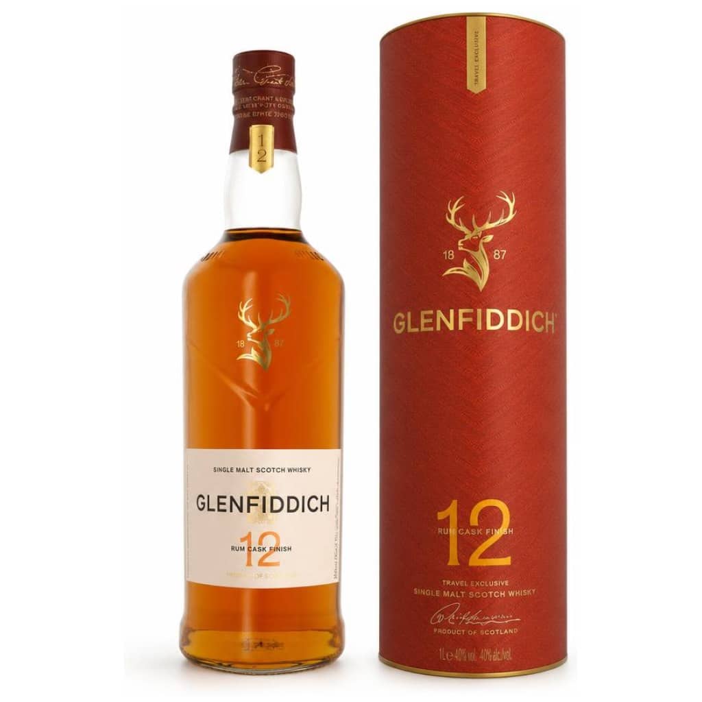 Glenfiddich 12 Jahre – Rum Cask Finish – Travel Retail Exclusive – 43,0%