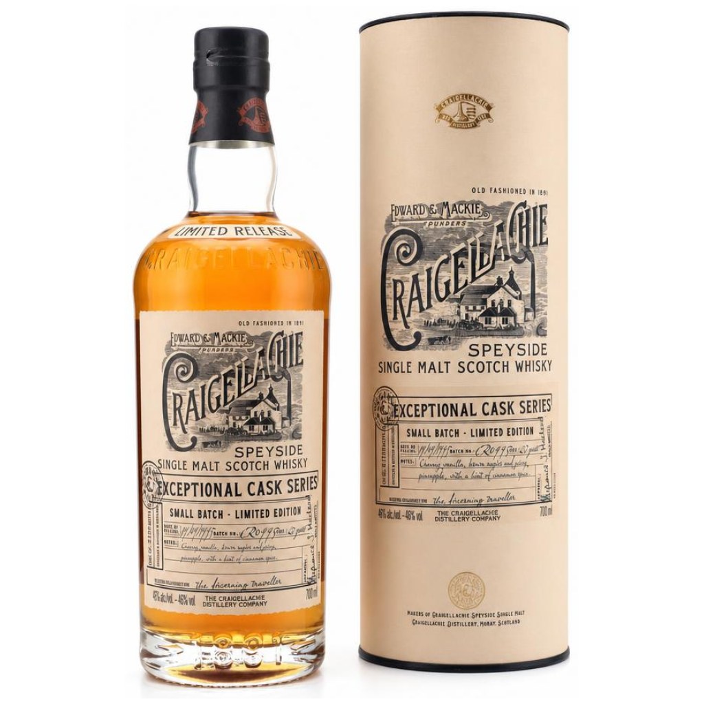 Craigellachie 1995 - 23 Jahre - Exceptional Cask Series - Batch No. CR0995 - 46,0%