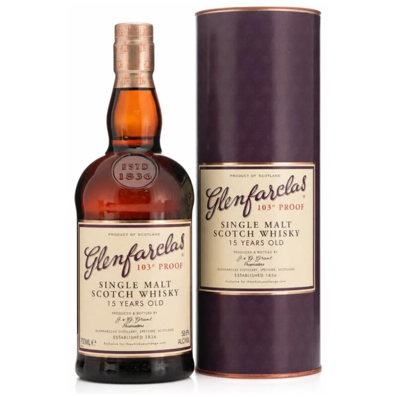 Glenfarclas 15 Jahre – 103° Proof – The Whisky Exchange Exclusive – 58,6 %