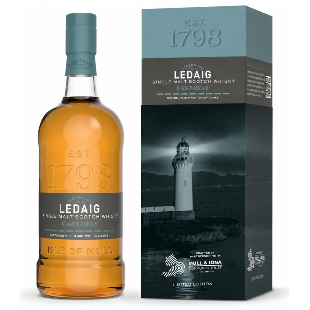 Ledaig Castaway 2026 – Limited Edition – Rum & Tequila Casks – 61,1%