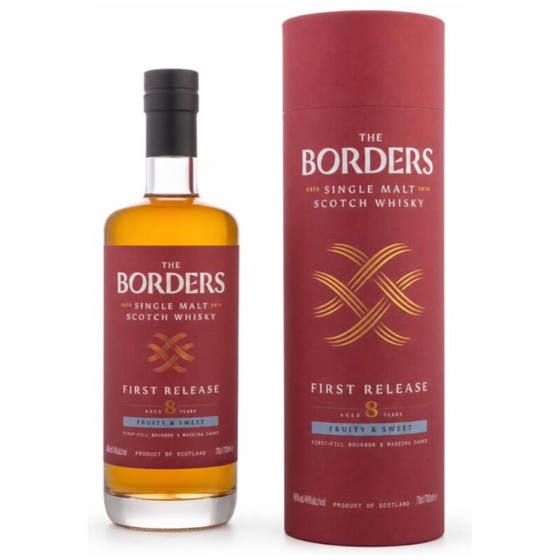The Borders Distillery First Release – 8 Jahre – Madeira Cask Finish – 46,0 % – 5cl Sample