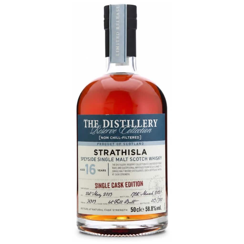 Strathisla 2003/2020 - 16 Jahre - The Distillery Reserve Collection - 1st Fill Sherry Butt - 58,8%