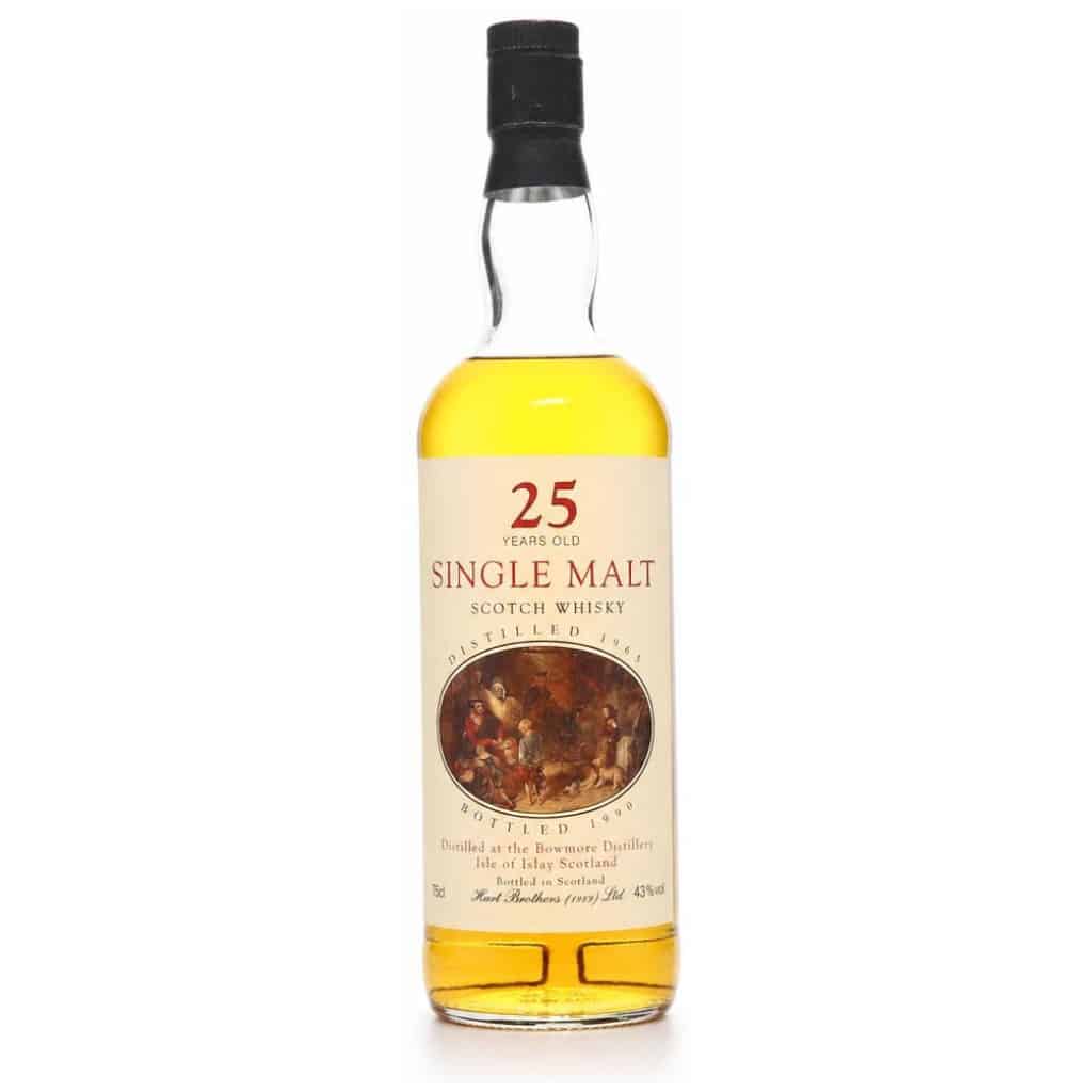 Bowmore 1965/1990 – 25 Jahre – Hart Brothers – 43,0%