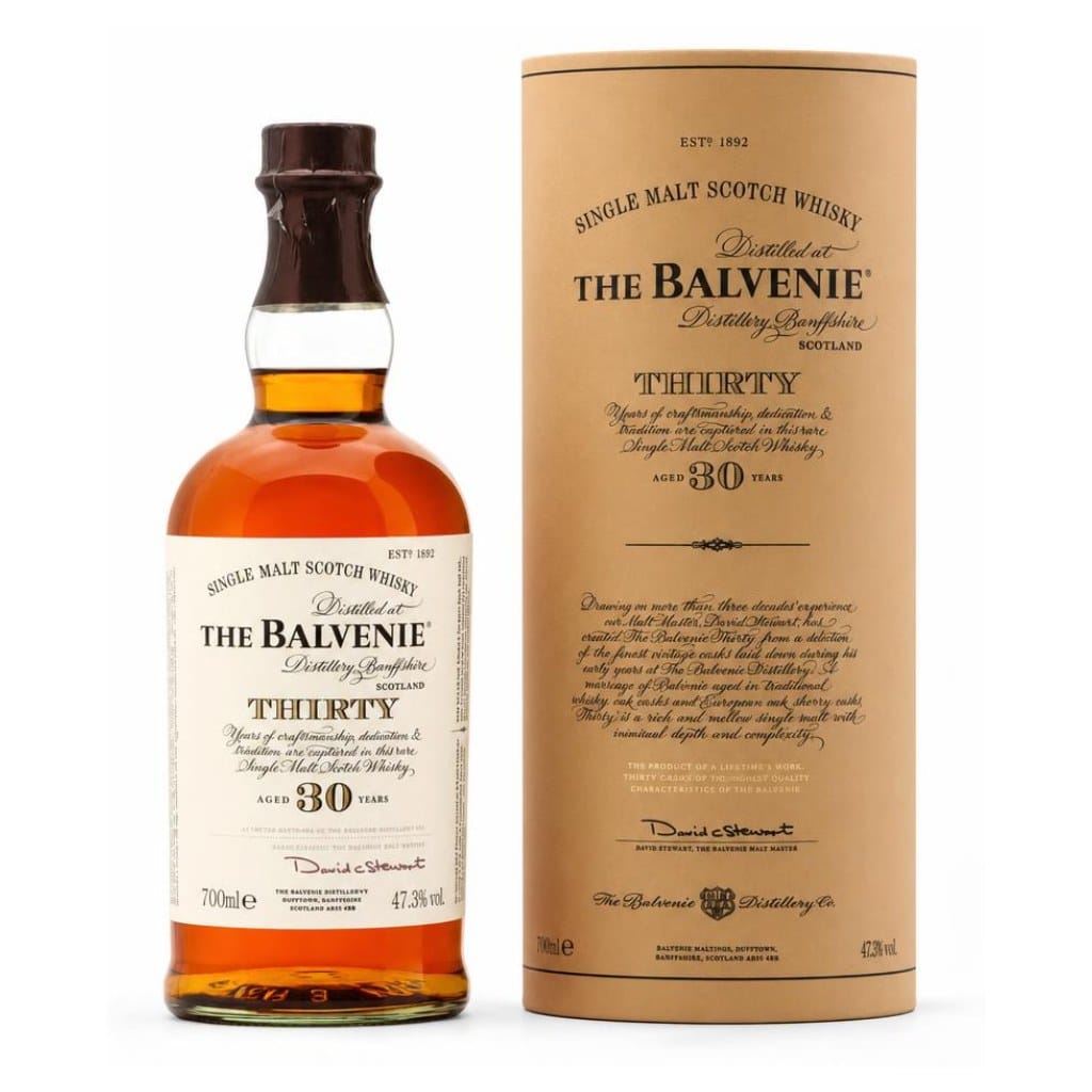 Balvenie 30 Jahre - Oak & Oloroso Sherry Butts - 47,3% – 2cl Rare Dram