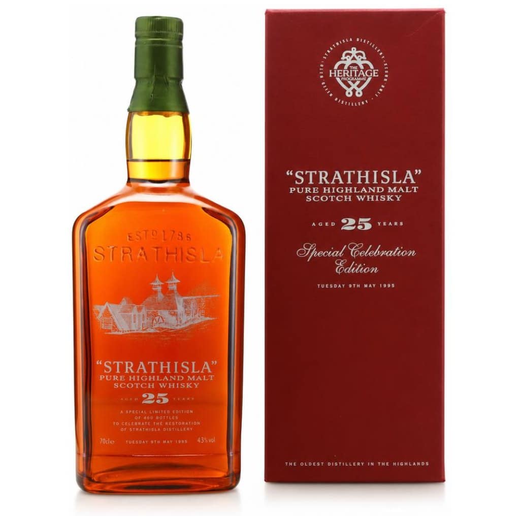 Strathisla 25 Jahre - Restoration of Distillery 1995 - 43,0%