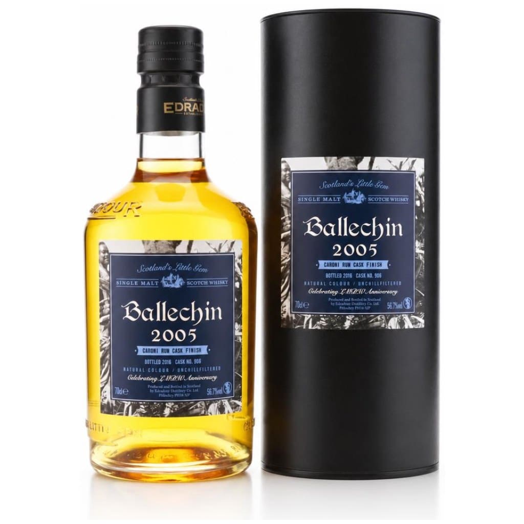 Ballechin 2005/2016 – Caroni Rum Cask Finish #906 – La Maison du Whisky 60th Anniversary – 56,7%