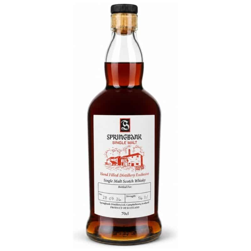 Springbank 2026 – Hand Filled Distillery Exclusive – 56,3%