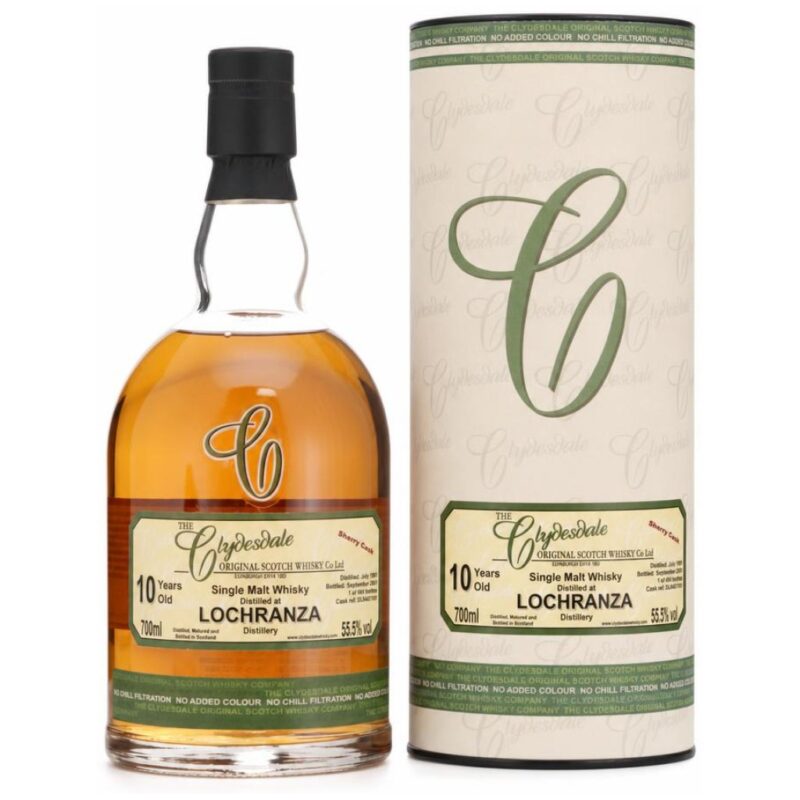 Lochranza 1996/2006 – 10 Jahre – The Clydesdale Original – Fass #0236/07006 – 55,5 %