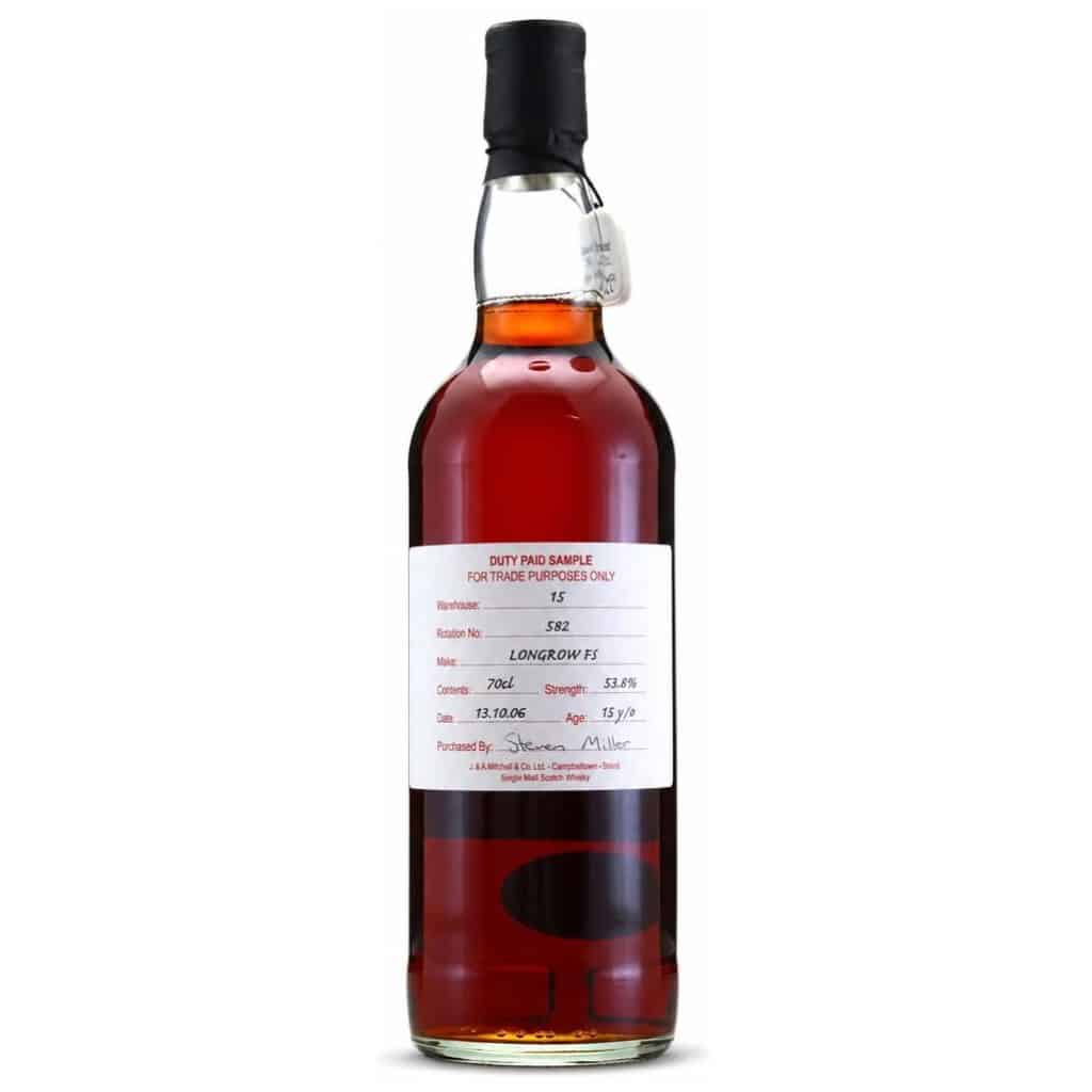Longrow 2006 - Duty Paid Sample - 15 Jahre - Fresh Sherry Hogshead - 53,8%
