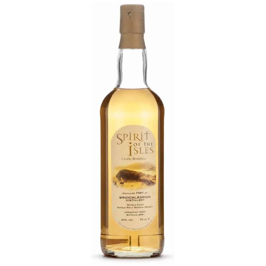 Bruichladdich 1991/2001 – Liquid Gold Enterprises Spirit of the Isles – Celtic Heritage – Hogshead #3269 – 40,0 %