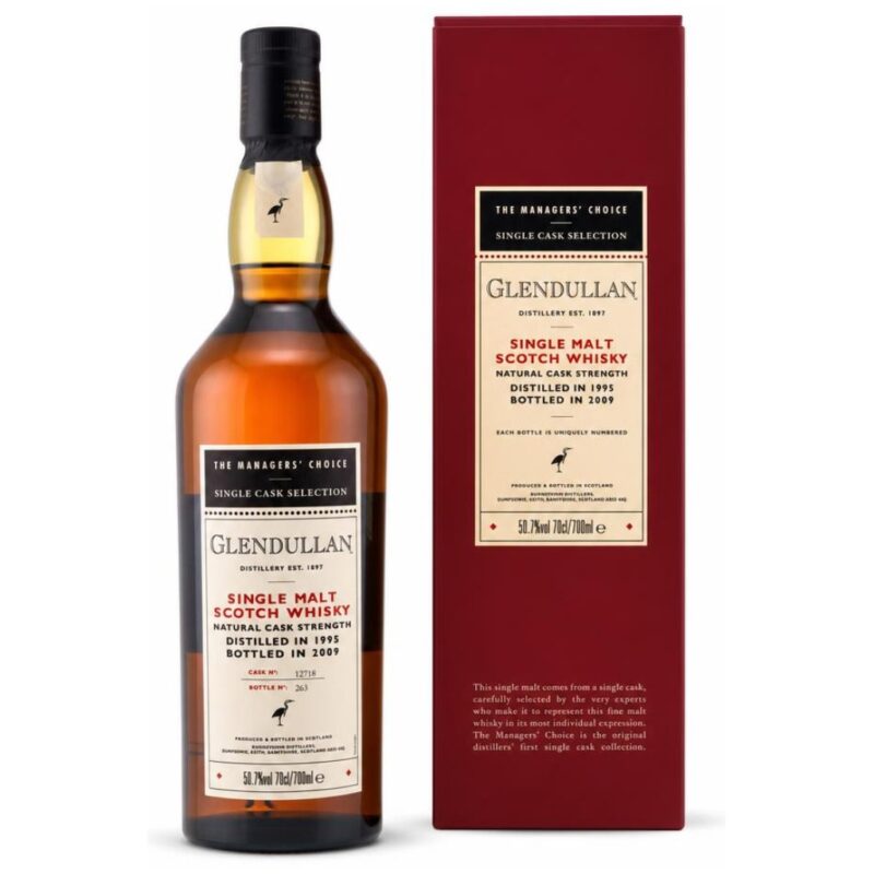 Glendullan 1995 – The Managers' Choice – European Oak Cask #12718 – 58,7%