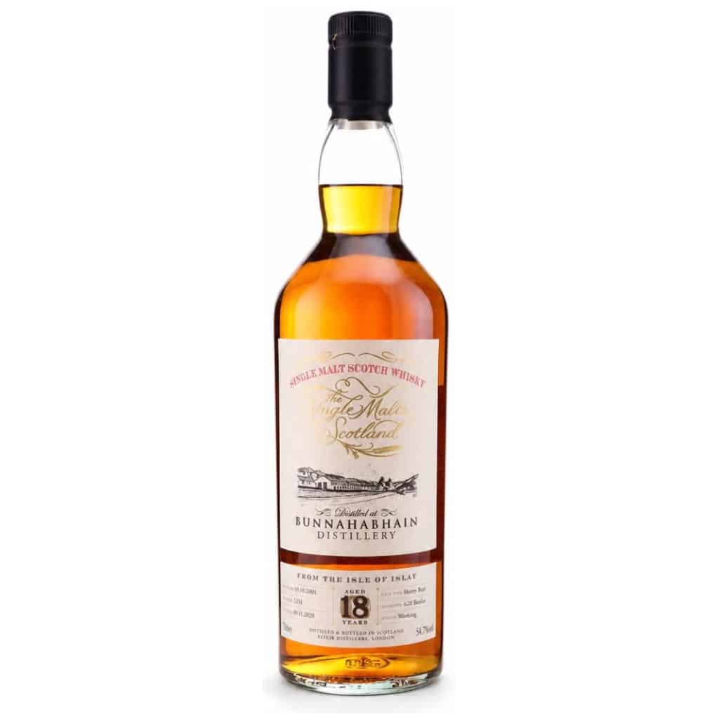 Bunnahabhain 2001/2020 – 18 Jahre – The Single Malts of Scotland – Sherry Butt #1253 – 54,7 %