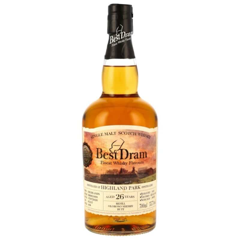 Highland Park 1999/2026 – 26 Jahre – Best Dram – Refill Oloroso Sherry Butt #5337 – 55,7 %