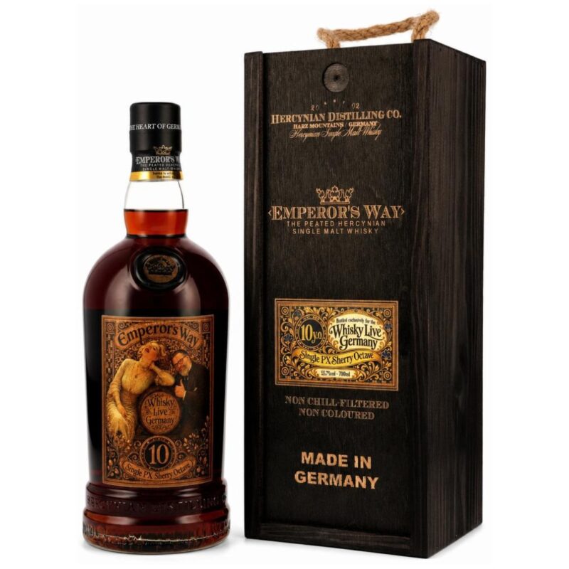 Emperors Way – 10 Jahre – Whisky Live Germany – Single PX Sherry Octave – 55,7 %