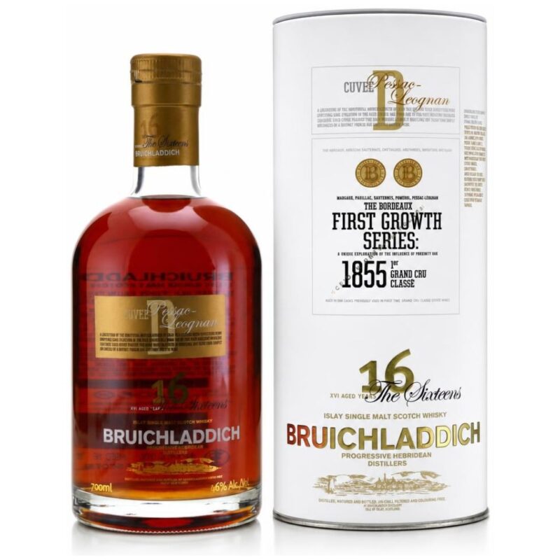 Bruichladdich - 16 Jahre - The Bordeaux First Growth Series - Wine Casks - 46,0%