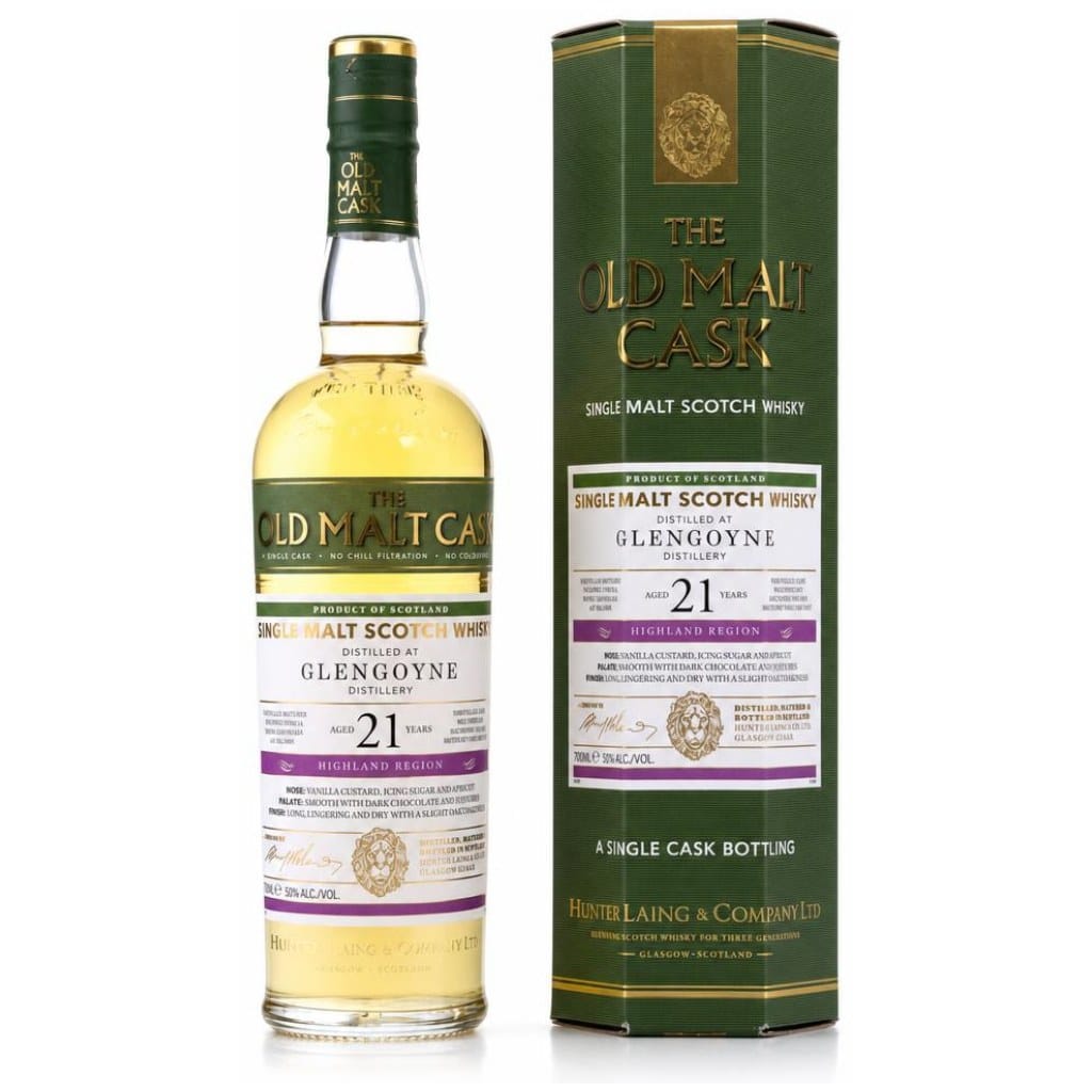 Glengoyne 1995/2017 – 21 Jahre – Hunter Laing The Old Malt Cask – Refill Hogshead #HL13266 – 50,0%
