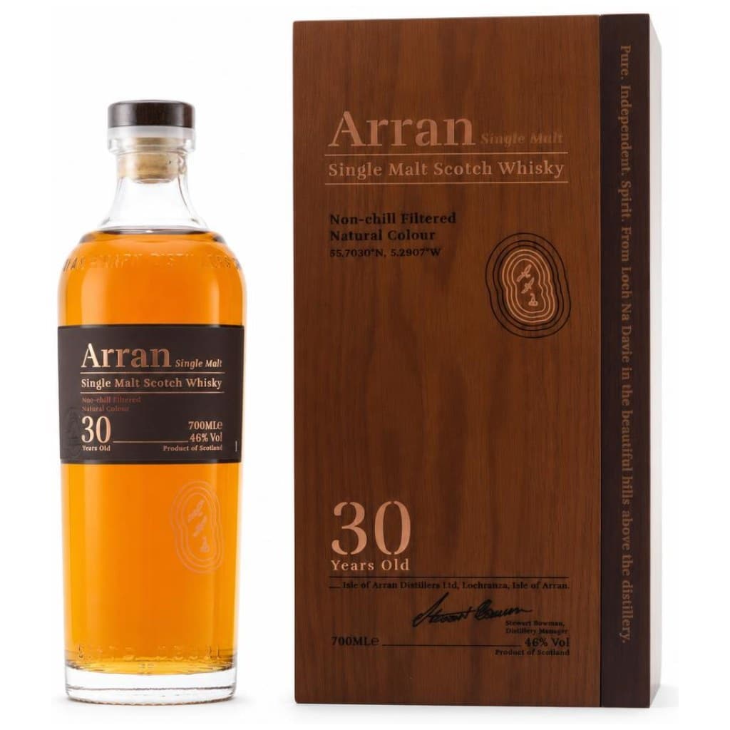 Arran 30 Jahre – Sherry Hogsheads – 46,0%