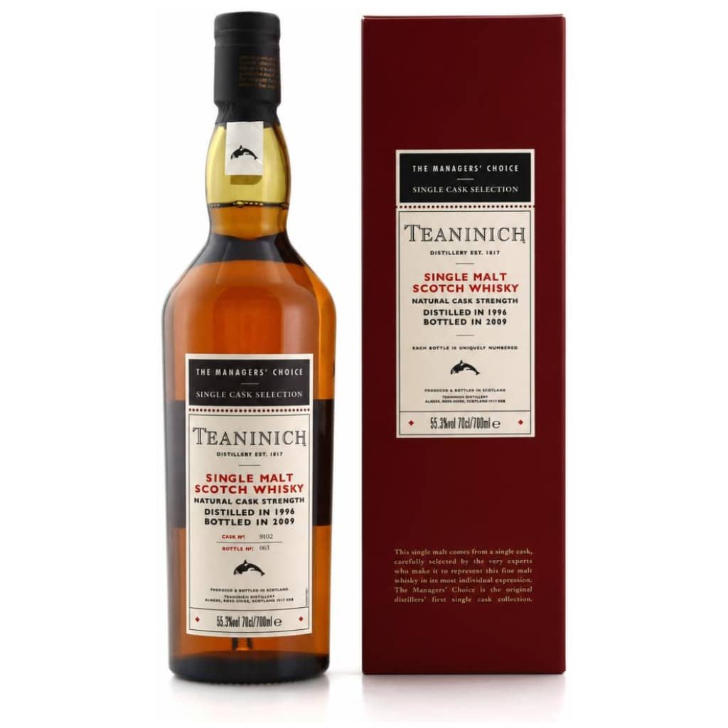 Teaninich 1996/2009 - The Managers Choice - American Oak #9802 - 55,3%