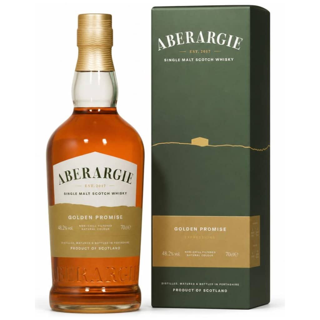 Aberargie Golden Promise Expressions – 68% First Fill Bourbon / 32% First Fill Sherry – 48,2%